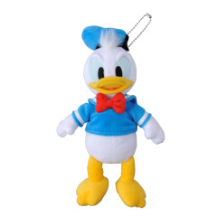 Japan Tokyo Disney Resort Plush Keychain & Badge - Donald Duck