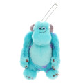 Japan Tokyo Disney Resort Plush Keychain & Badge - Monsters Inc. / Sulley - 1