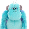 Japan Tokyo Disney Resort Plush Keychain & Badge - Monsters Inc. / Sulley - 4