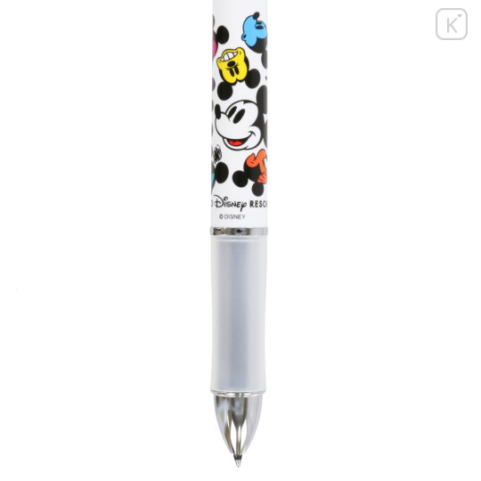 Japan Tokyo Disney Resort Dr. Grip 4+1 Multi Pen & Mechanical Pencil 0.5mm - Mickey Mouse / Funny Face - 3