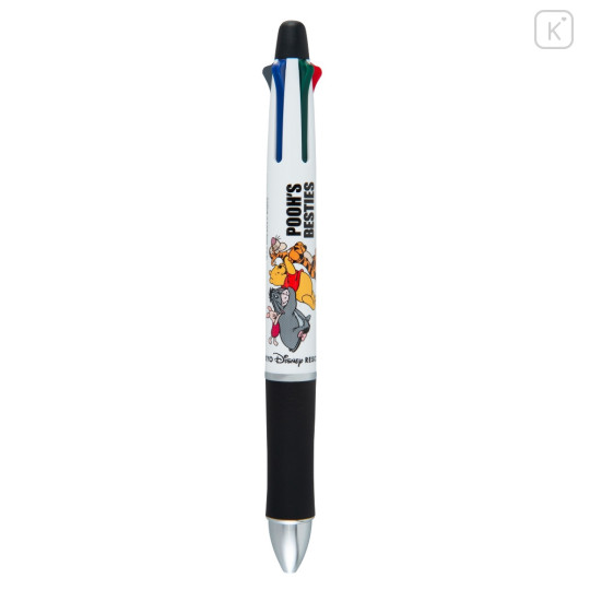 Japan Tokyo Disney Resort Dr. Grip 4+1 Multi Pen & Mechanical Pencil 0.5mm - Pooh's Besties - 1