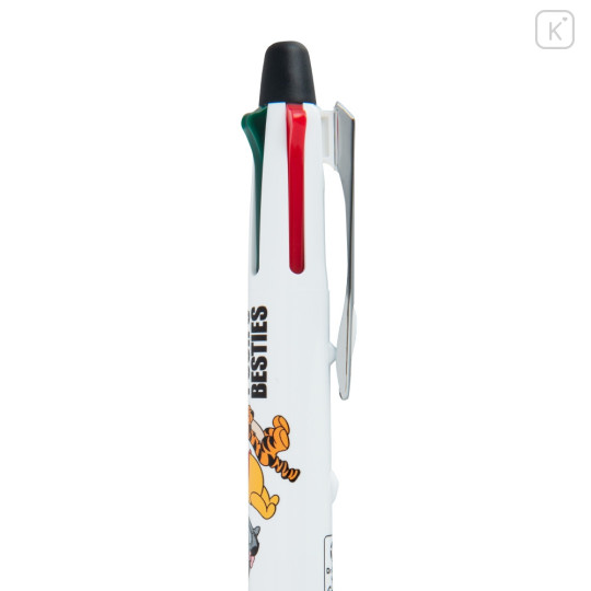 Japan Tokyo Disney Resort Dr. Grip 4+1 Multi Pen & Mechanical Pencil 0.5mm - Pooh's Besties - 3