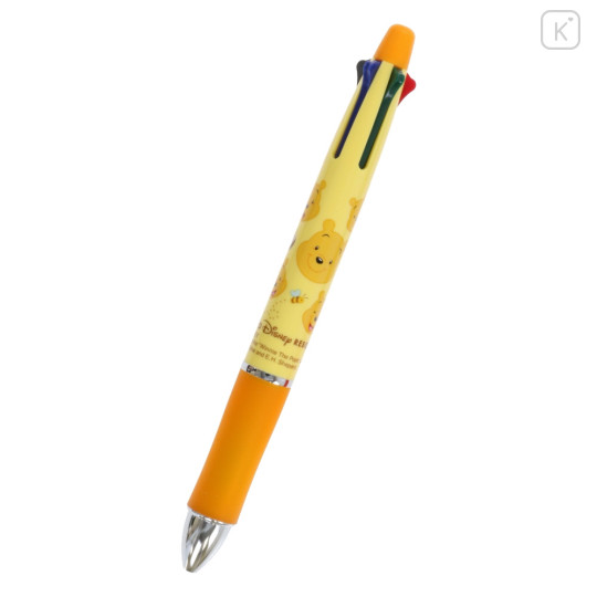 Japan Tokyo Disney Resort Dr. Grip 4+1 Multi Pen & Mechanical Pencil 0.5mm - Pooh / Orange - 1