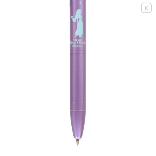 Japan Tokyo Disney Resort Sarasa Clip Gel Pen - Jasmine / Silhouette - 3