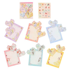 Japan Tokyo Disney Resort Memo Pad & Origami Paper - Princesses