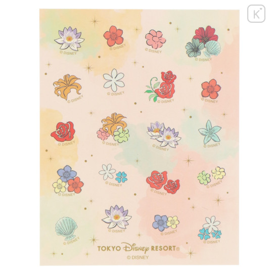 Japan Tokyo Disney Resort Memo Pad & Origami Paper - Princesses - 8