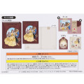 Japan Tokyo Disney Resort Paper & Sticker Set- Beauty and the Beast / Story Book Case - 6