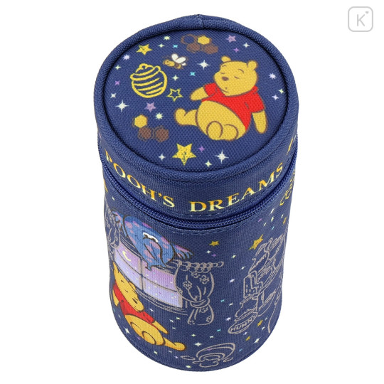 Japan Tokyo Disney Resort Fluffy Pen Case - Pooh's Dream - 5