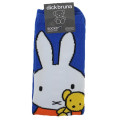 Japan Miffy Crew Socks - Holding Bear / Blue - 2