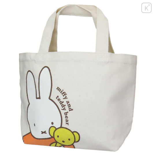 Japan Miffy Mini Tote Bag - Holding Bear - 1