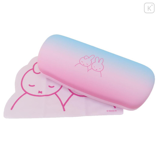 Japan Miffy Glasses Case - Gradient Blue & Pink - 1