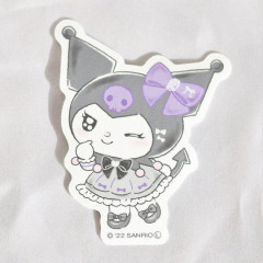 Japan Sanrio Vinyl Sticker - Kuromi / School