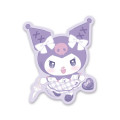 Japan Sanrio Vinyl Sticker - Kuromi / Lolita Dressing Up Closet Outings - 1