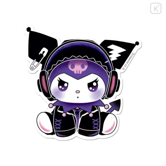 Japan Sanrio Vinyl Sticker - Kuromi : Game Girl Mania - 1