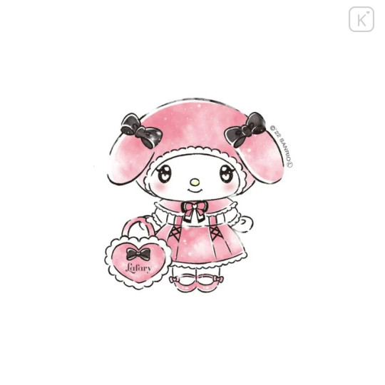 Japan Sanrio Vinyl Sticker - My Melody / Lady - 1