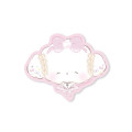 Japan Sanrio Vinyl Sticker - Cogimyun / Ribbon Smile Pink - 1