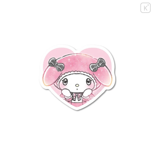 Japan Sanrio Vinyl Sticker - My Melody / Lady Heart - 1