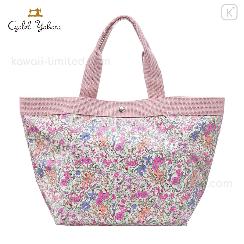 Japan Sanrio Liberty Fabrics Tote Bag (L) - Hello Kitty | Kawaii Limited