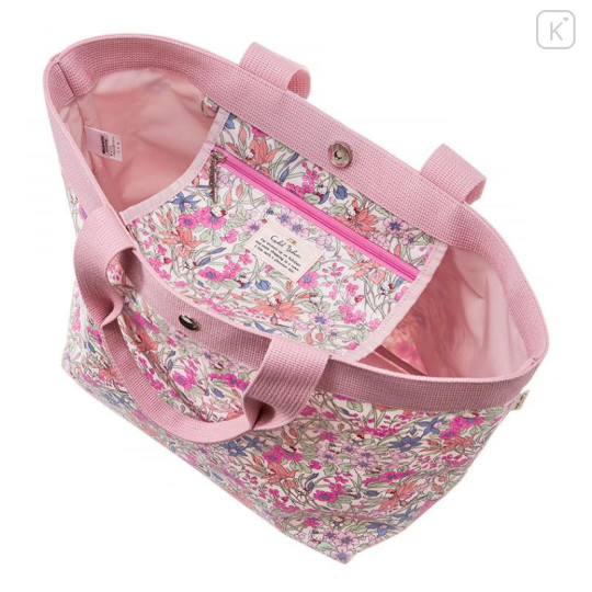 Japan Sanrio Liberty Fabrics Tote Bag (L) - Hello Kitty - 5