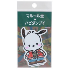 Japan Sanrio Vinyl Sticker Set - Pochacco / Hapidanbui Boys Retro