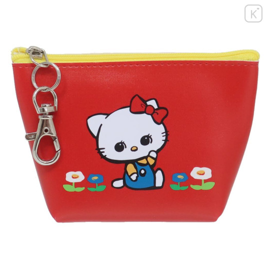 Japan Sanrio × Swimmer Triangular Mini Pouch - Hello Kitty - 1