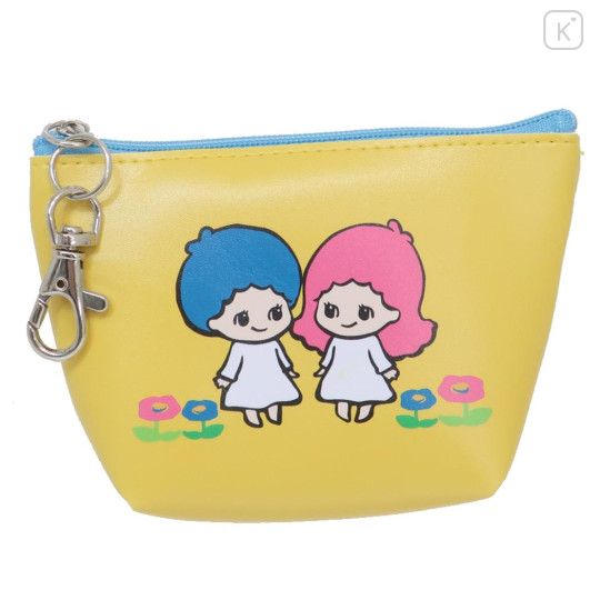 Japan Sanrio × Swimmer Triangular Mini Pouch - Little Twin Stars - 1