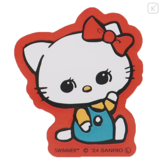 Japan Sanrio × Swimmer Smartphone Sticker - Hello Kitty - 1