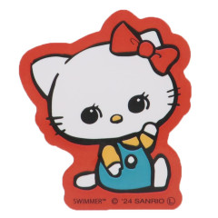 Japan Sanrio × Swimmer Smartphone Sticker - Hello Kitty