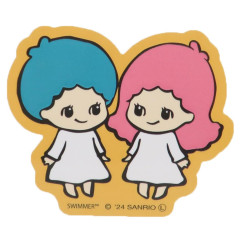 Japan Sanrio × Swimmer Smartphone Sticker - Little Twin Stars