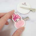 Japan Sanrio Hair Clip Set of 2 - My Melody / Macaron - 2