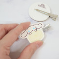 Japan Sanrio Hair Clip Set of 2 - Cinnamoroll / Macaron - 2