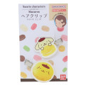 Japan Sanrio Hair Clip Set of 2 - Pompompurin / Macaron - 1