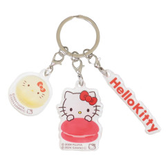 Japan Sanrio Acrylic Keychain - Hello Kitty / Macaron