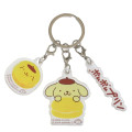 Japan Sanrio Acrylic Keychain - Pompompurin / Macaron - 1