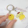 Japan Sanrio Acrylic Keychain - Pompompurin / Macaron - 2