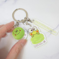 Japan Sanrio Acrylic Keychain - Keroppi / Macaron - 2