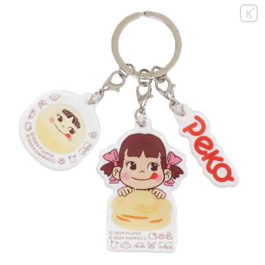 Japan Peko-chan Acrylic Keychain - Macaron - 1