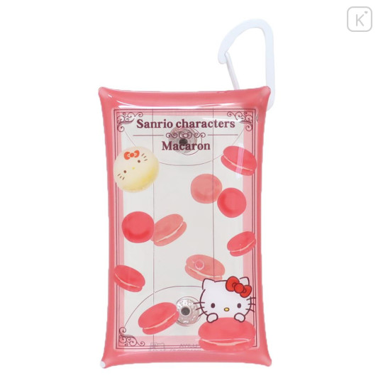 Japan Sanrio Clear Multi Case (S) - Hello Kitty / Macaron - 1