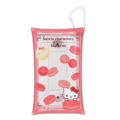 Japan Sanrio Clear Multi Case (S) - Hello Kitty / Macaron