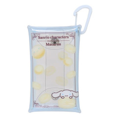 Japan Sanrio Clear Multi Case (S) - Cinnamoroll / Macaron