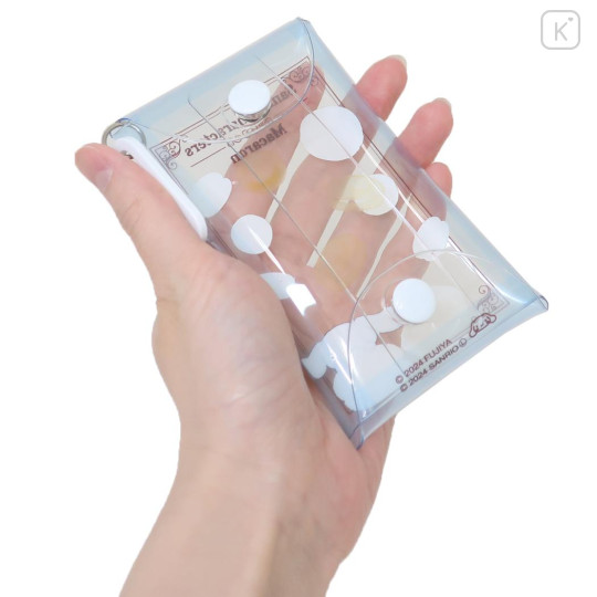 Japan Sanrio Clear Multi Case (S) - Cinnamoroll / Macaron - 2