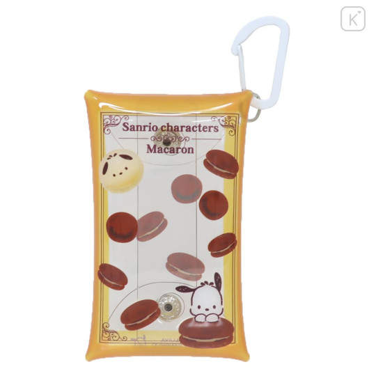 Japan Sanrio Clear Multi Case (S) - Pochacco / Macaron - 1