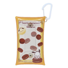 Japan Sanrio Clear Multi Case (S) - Pochacco / Macaron