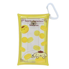 Japan Sanrio Clear Multi Case (S) - Pompompurin / Macaron