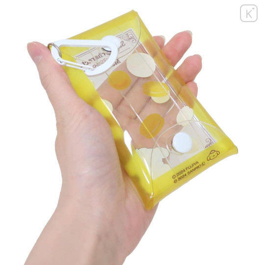 Japan Sanrio Clear Multi Case (S) - Pompompurin / Macaron - 2