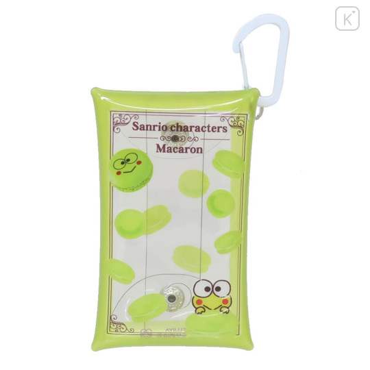 Japan Sanrio Clear Multi Case (S) - Keroppi / Macaron - 1