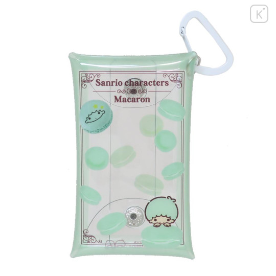 Japan Sanrio Clear Multi Case (S) - Little Twin Stars Kiki / Macaron - 1