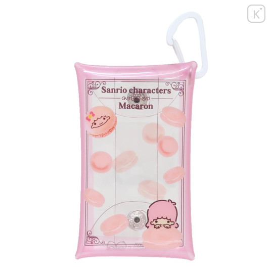 Japan Sanrio Clear Multi Case (S) - Little Twin Stars Lala / Macaron - 1