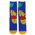 Japan Disney Crew Socks - Pooh / Balloon - 1