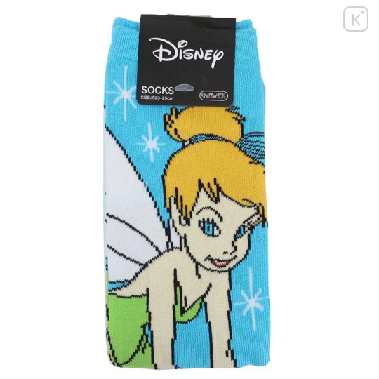 Japan Disney Crew Socks - Tinker Bell - 2